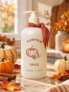 Sand + Fog Pumpkin Spice Hand & Body Soap - Cream 15.7 Fl oz